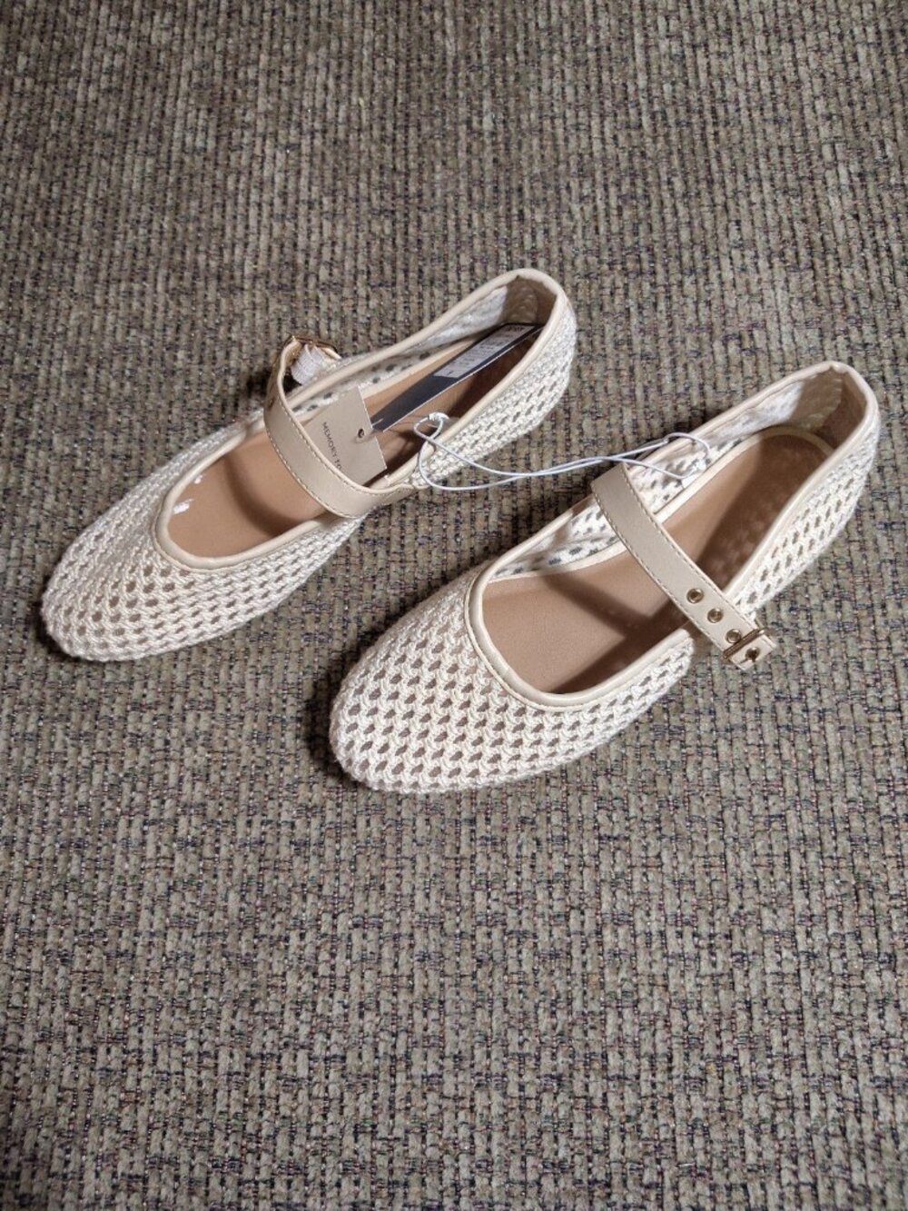 Universal Thread Women's Sylvia Woven Mary Jane Ballet Flats wit Memory Foam 6.5 - Picture 4 of 7